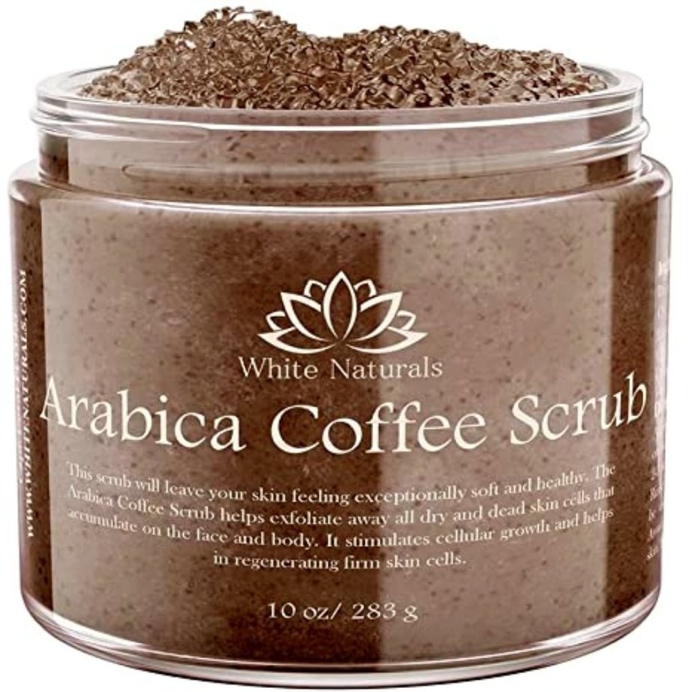Arabica Coffee Scrub, Moisturizing and Exfoliating Face & Body Scrub, Organic